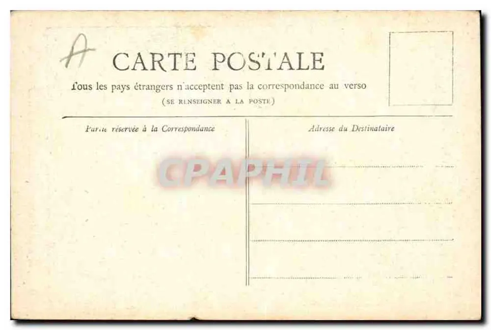 Paris — Le Lion de Belfort — Collection Petit Journal - Verso