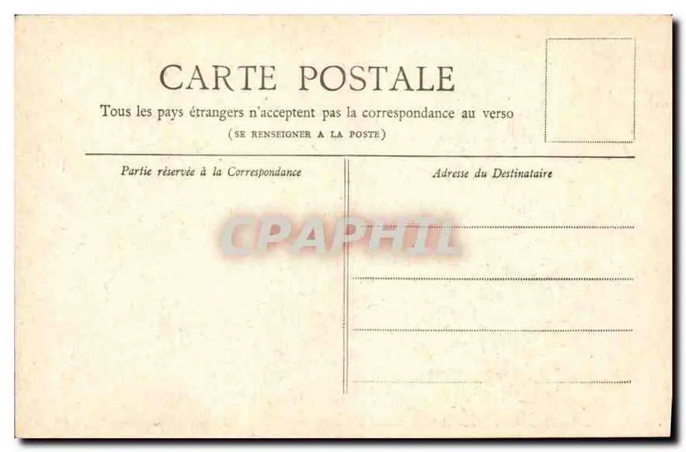 St. Etienne-du-Mont Kirche — Paris — Sammlung Petit Journal - Rückseite