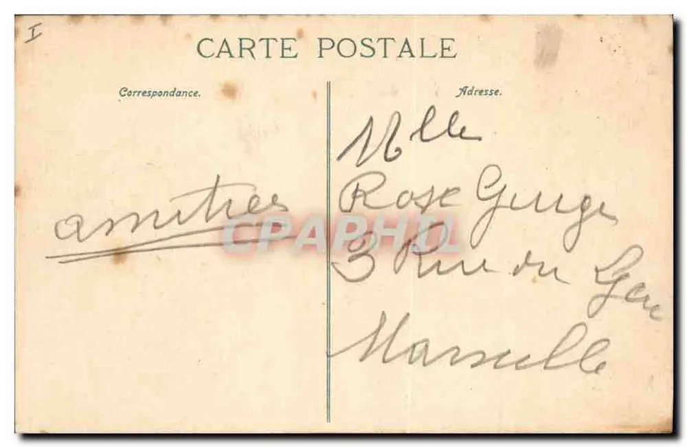 Paris. Luxembourg-Garten und Senatspalast — N.D. Fotografie — Nr. 85 - Rückseite