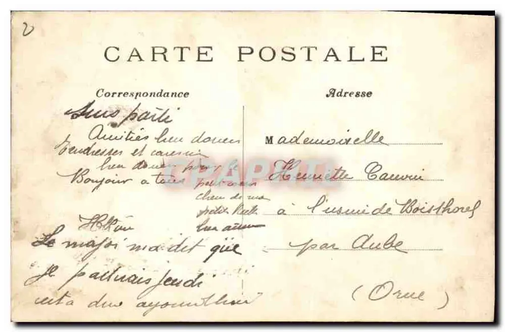 PARIS — Os Invalides — Vista Geral — C. M. n°262 - Verso