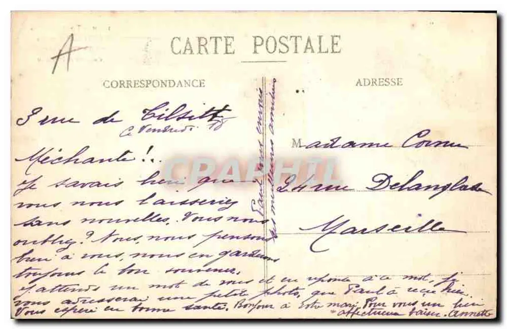 L'Arc de Triomphe — Le Tombeau du Soldat Inconnu — F. F. PARIS - Verso