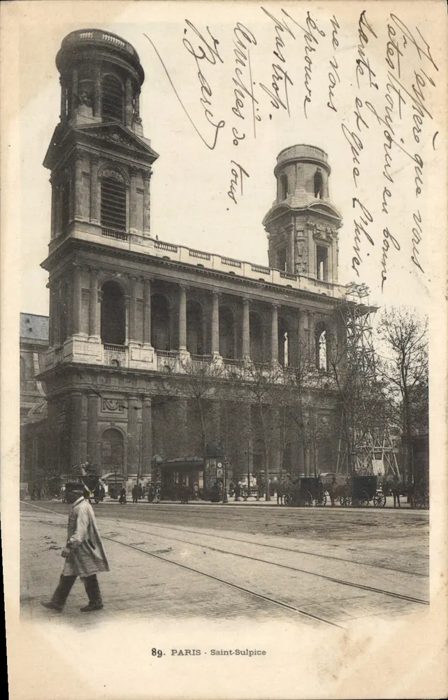 Paryż - Saint-Sulpice — wydawca nieznany, nr 89 - Awers