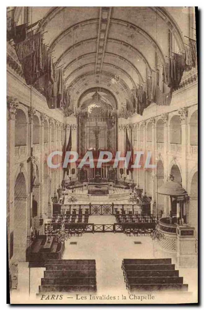 PARIS — Les Invalides : a Capela - Frente