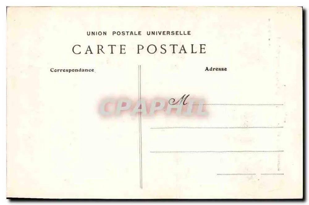 Innenansicht der Basilika des Heiligen Herzens von Montmartre — Die Hauptnave — G. C. A. Paris, Nr. 910 - Rückseite