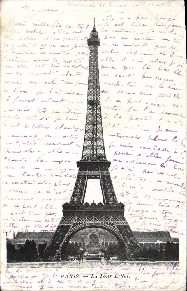 PARIS — Torre Eiffel - Frente