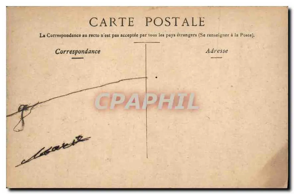 Paris - Der Panthéon & Kirche Ste. Geneviève — Werbung Chocolat Choquart - Rückseite