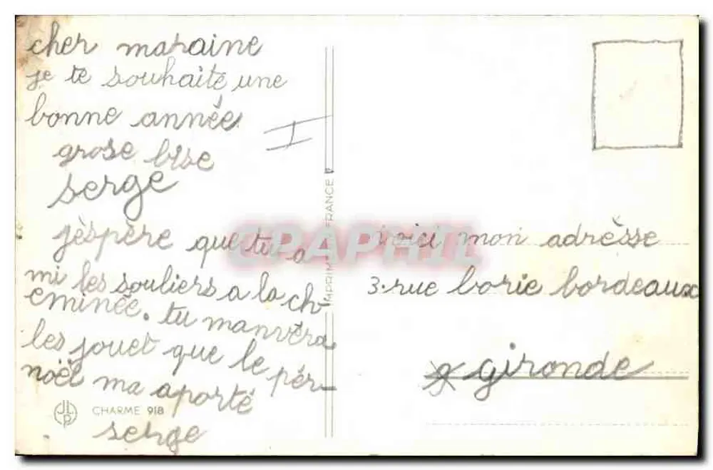 Crianças brincando com flores no inverno — editor Charme, n° 918 - Verso