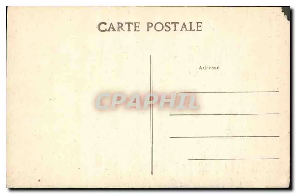 Um leito fechado e um berço breton — Coleção VILLARD, Quimper — n° 1652 - Verso