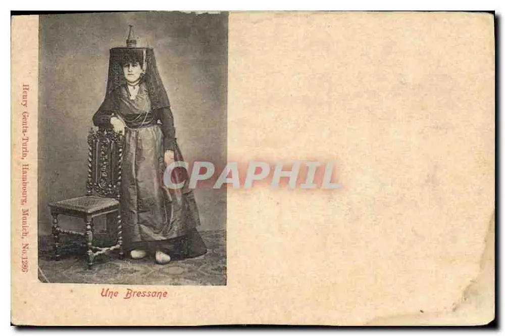 Uma Bressane — Henry Gatte-Typh, Hamburgo, Maulich, N°1288 - Frente
