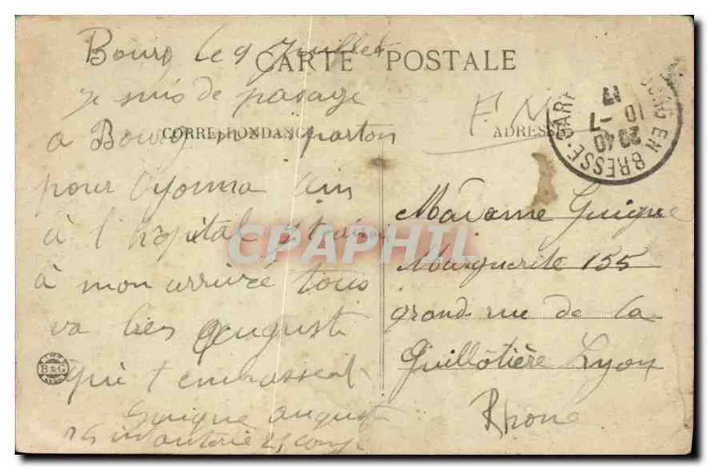 Zet e Zette — L. Ferrand, editora, Bourg, n°239 - Verso