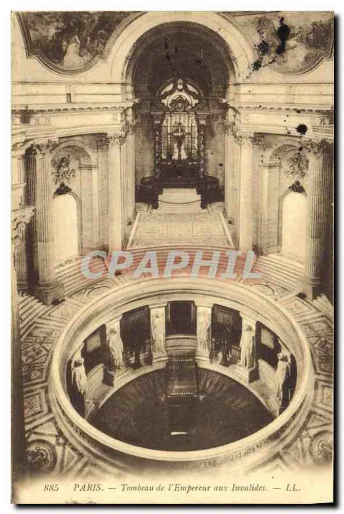 Parijs — Graf van de Keizer in de Invaliden — LL. n° 885 - Voorkant