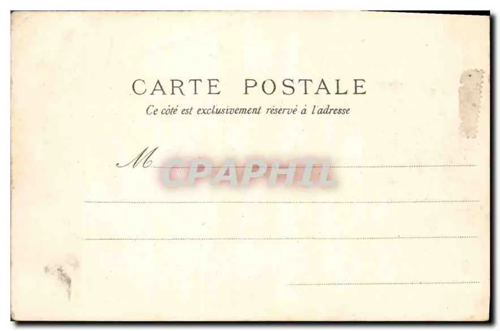 Paris — Musée de Cluny — éditeur non identifié, n° de série 912 - Verso