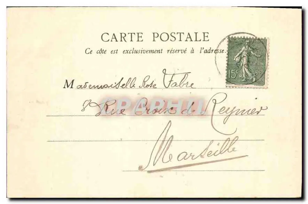 Pequeno Palácio dos Belos-Artes — Paris — B. F. Paris, n° 169 - Verso