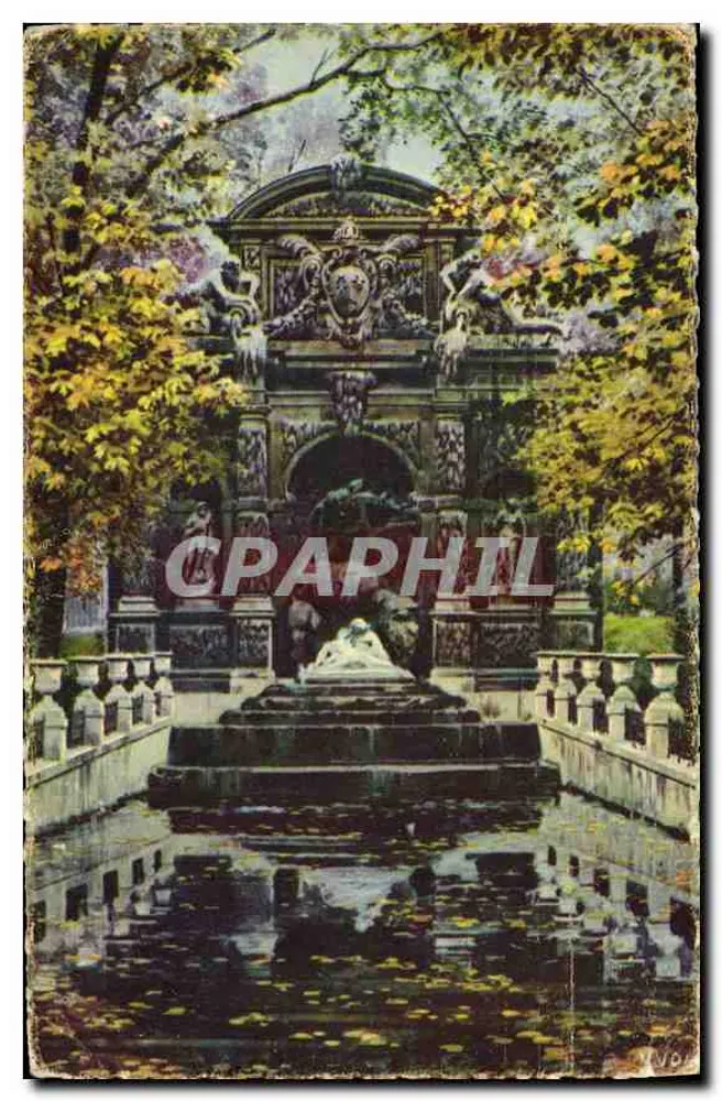 Fontaine Médicis — Jardin du Luxembourg — Éditions d'Art Tyon - Vorderseite