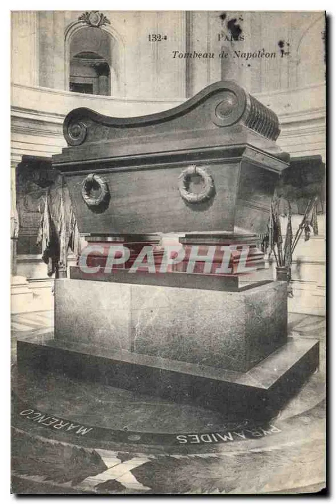 Túmulo de Napoleão I — Paris — editor desconhecido, n° 132 - Frente