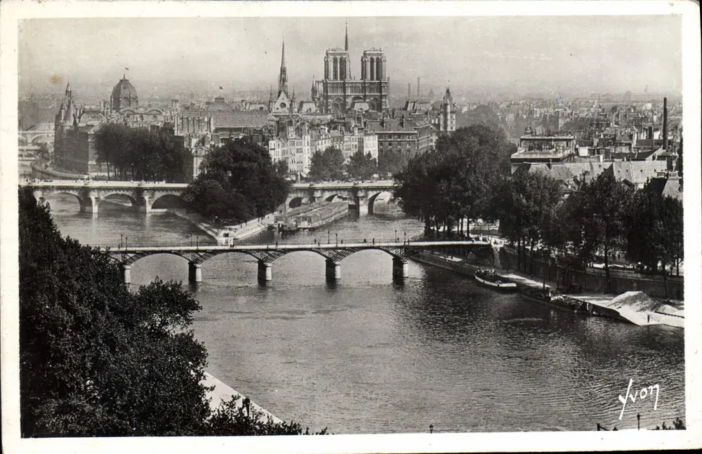 Paris — Die Stadt, Notre-Dame und die Brücken — Éditions d'Art, n°55 - Vorderseite