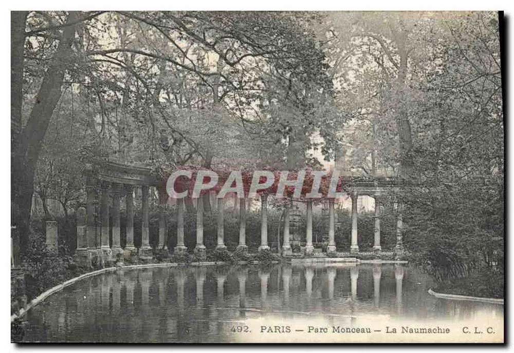 Paris - Parc Monceau - A Naumachie — C. L. C. n°492 - Frente