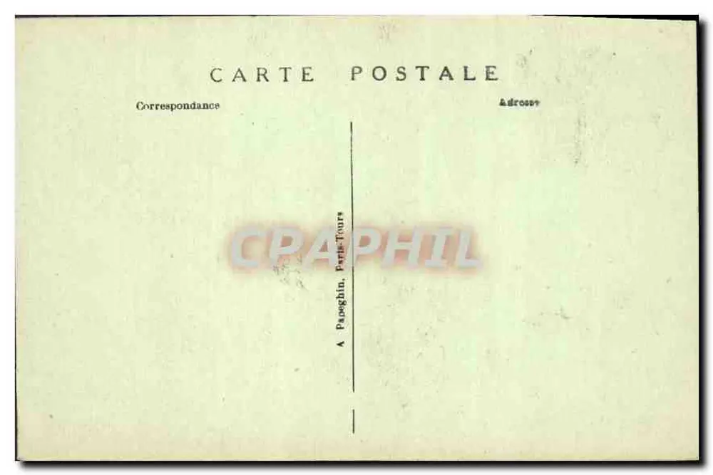 Paris — Notre-Dame e o Pátio — A. P. n°293 - Verso