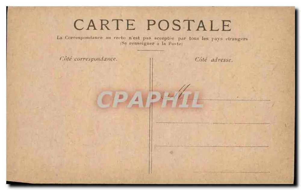 Paris — O Ponte Alexandre III — Editor não identificado - Verso