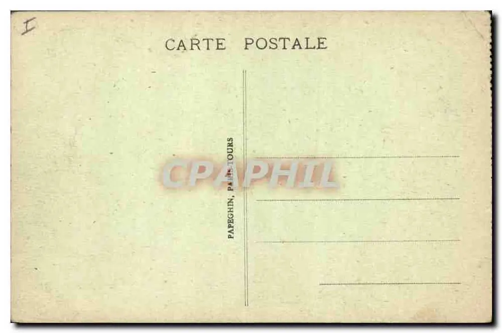 Paris - Das Rathaus und die Pont d'Arcole - A.P. - Rückseite