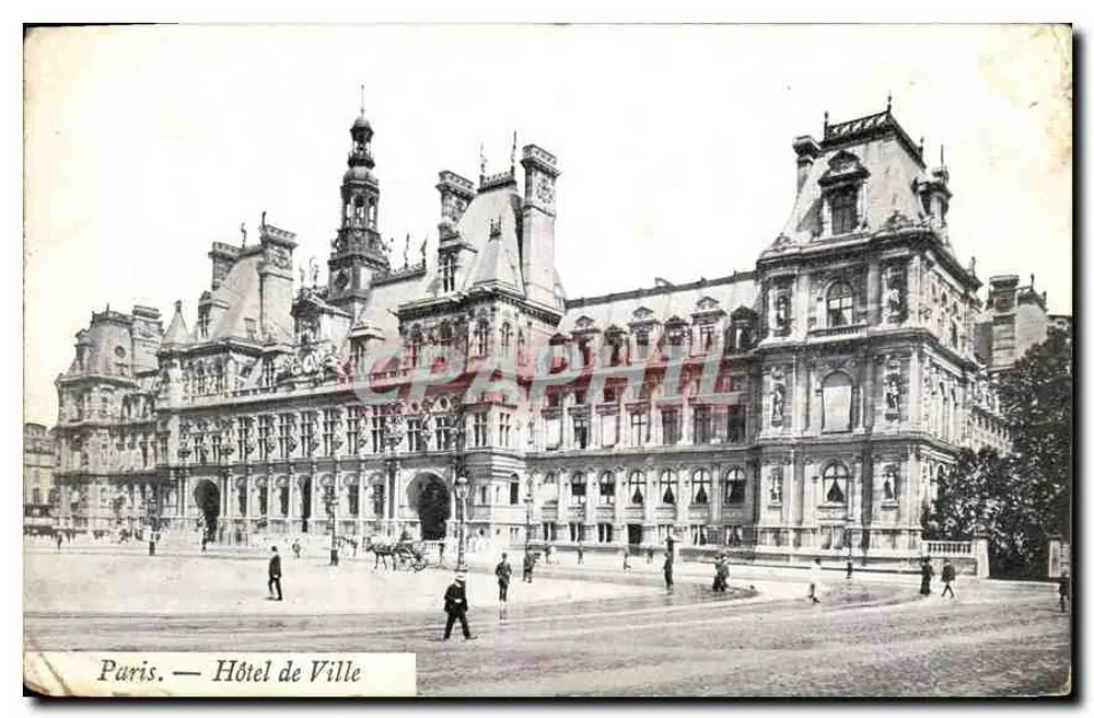 Paris — Hôtel de Ville — Éditeur : Paris — Hôtel de Ville - Voorkant