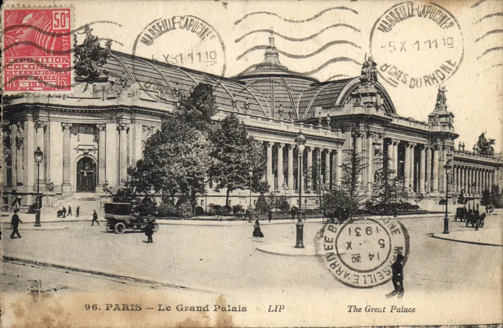 PARIS — O Grande Palácio — LIP - Frente