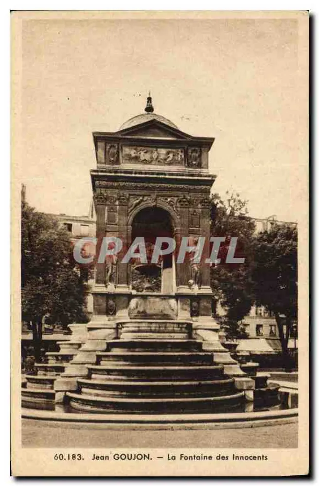 Fontaine des Innocents — Jean GOUJON — n° 60.183 - Vorderseite