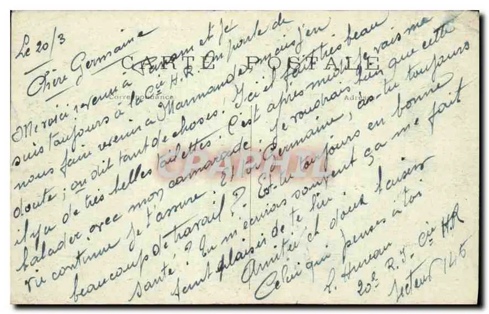 PARIS — Panorama da Seine em direção à Cité — C. M. n° 147 - Verso
