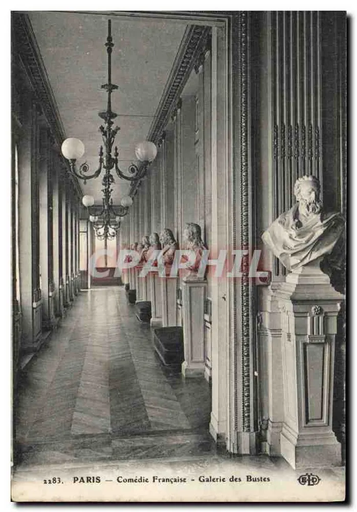 PARIS — Comédie Française — Galerie der Büsten — BID - Vorderseite