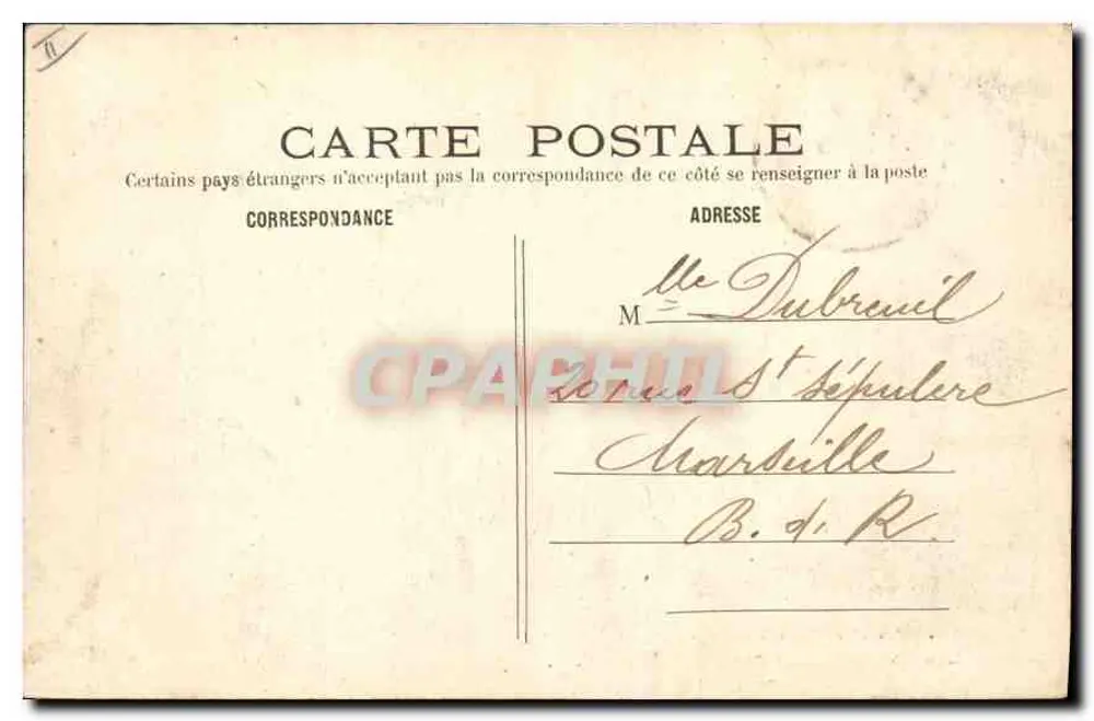 PARIS - Bois de Boulogne — Die Ufer des Sees unter Schnee — C. M. — n°88 - Rückseite