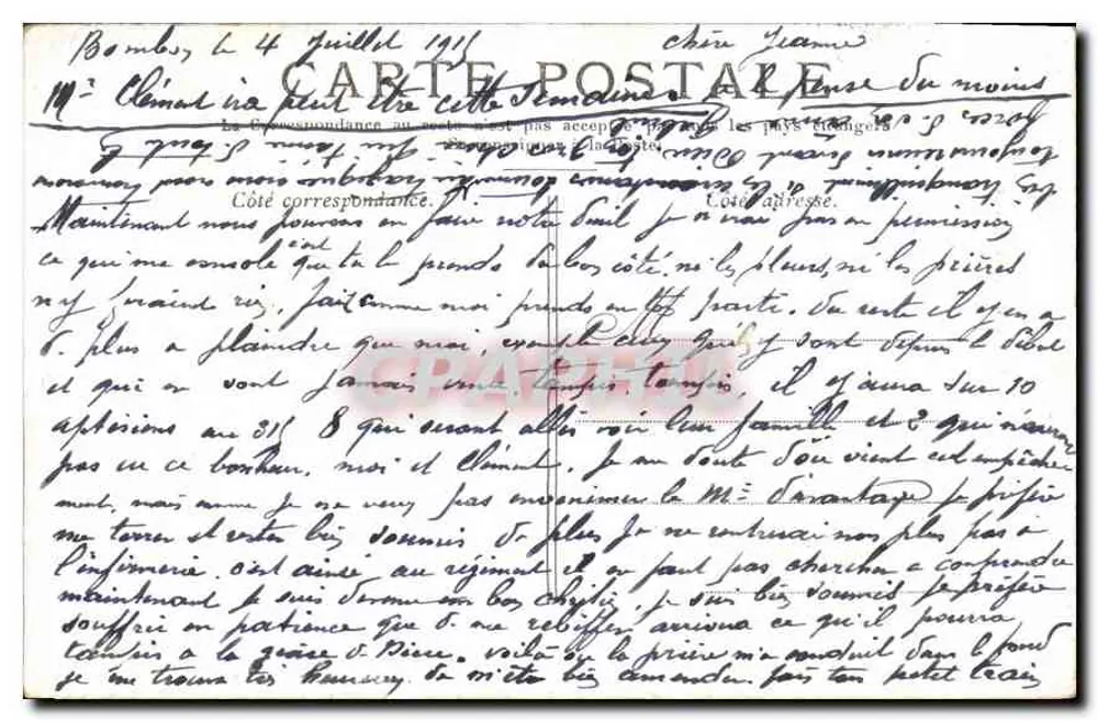 Paris — A Place de la Bastille — Coluna da Bastilha - Verso