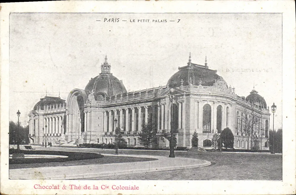 Paris — O Pequeno Palácio — 7 — Chocolate & Chá da Companhia Colonial - Frente