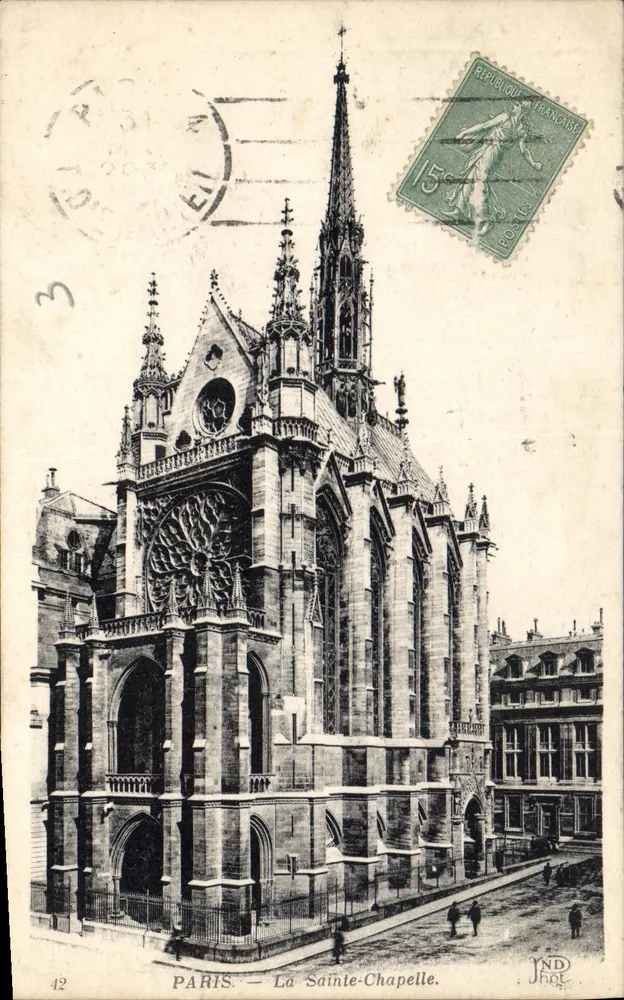 PARIS — A Santa Capela — JND Phot. - Frente