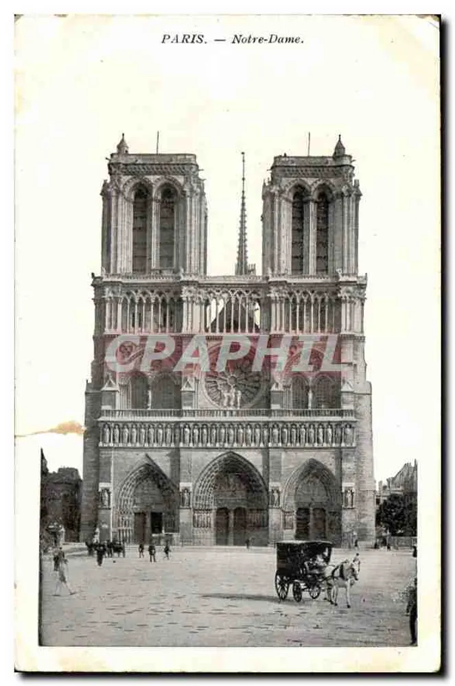 Paris — Notre-Dame — CPHIL - Frente