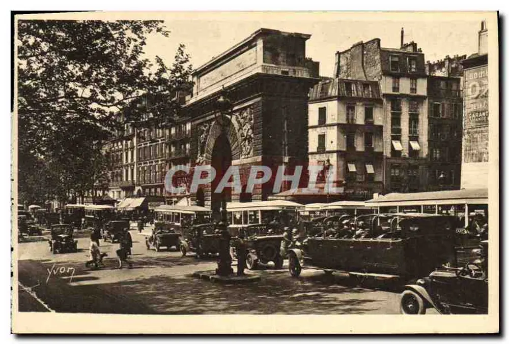 Porta Saint-Martin — Paris — Edições de Arte Yvon - Frente