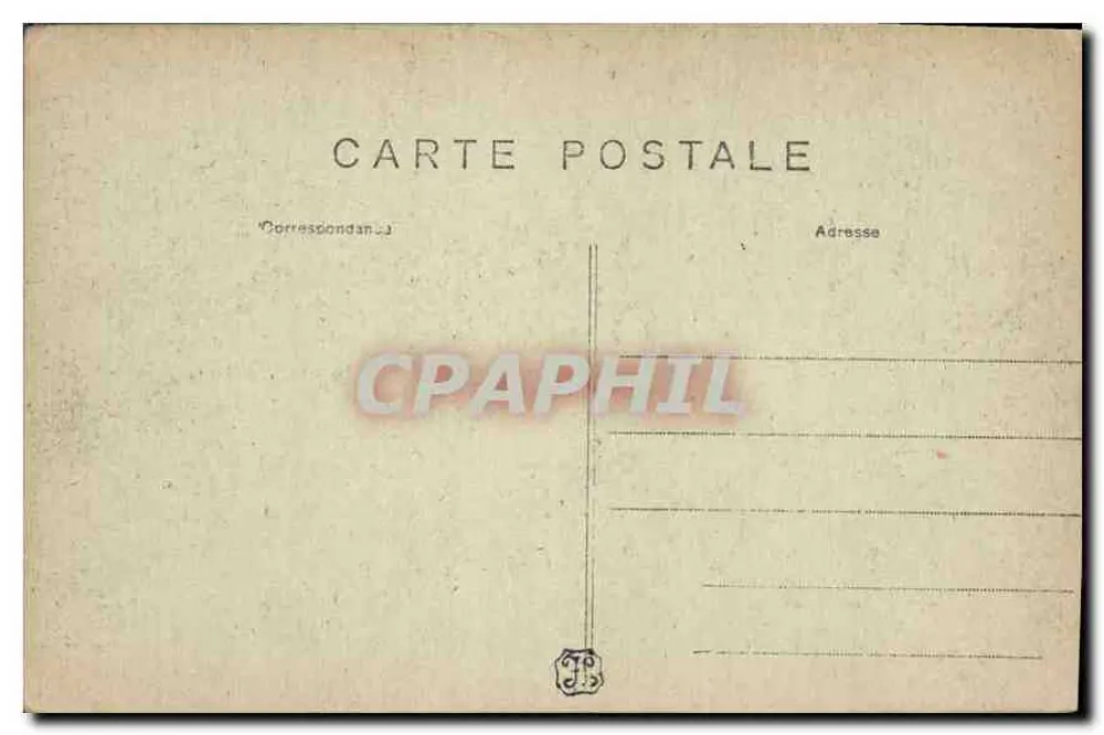 Uma Avenida nas Buttes Chaumont — Paris — J. H. n° 465 - Verso