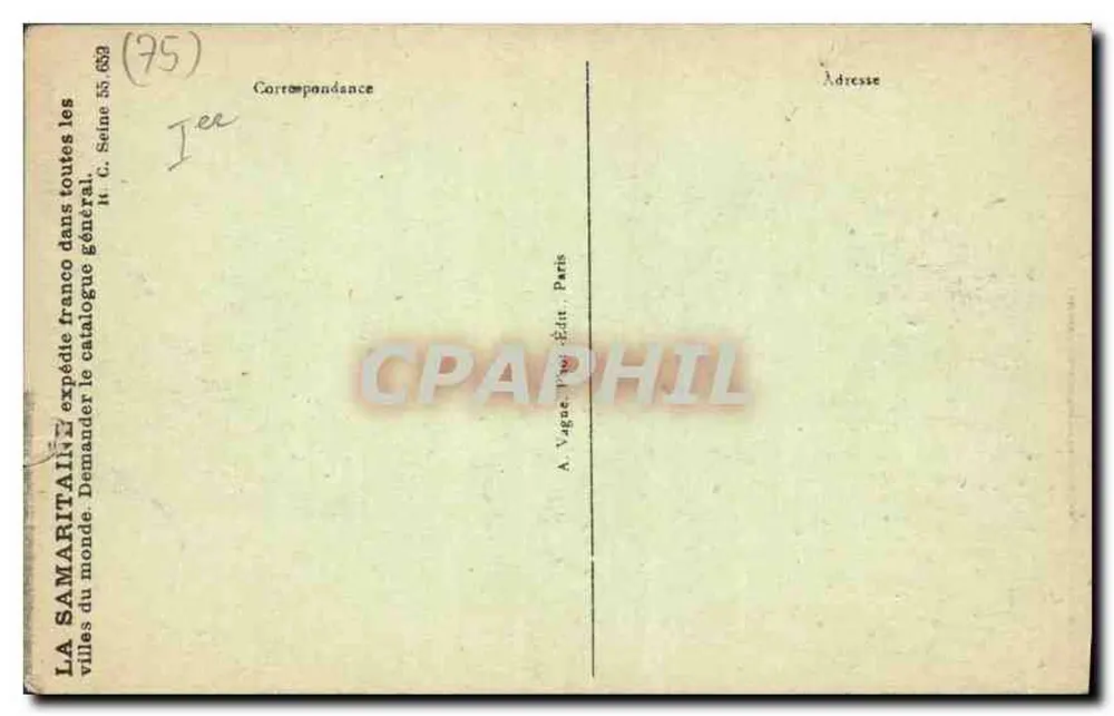 Paris - Le Louvre, Colonnade de Perrault (XVIIe siècle) — J.H. — n° 76 - Verso