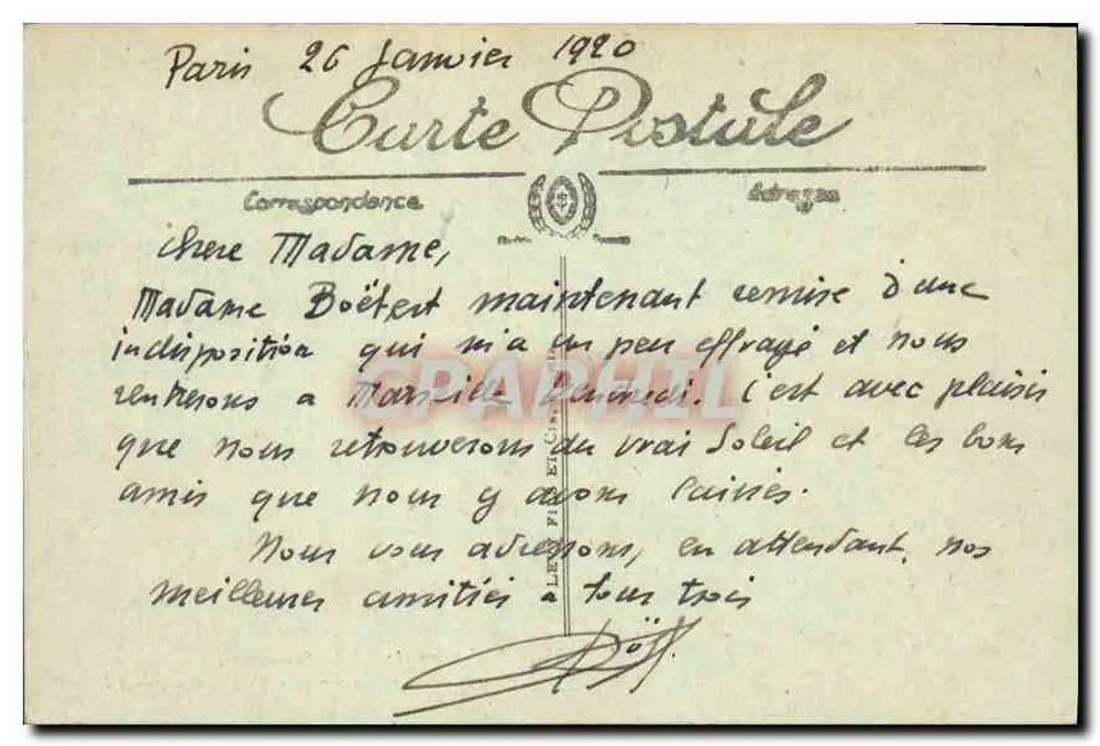 Paris — Das Hotel des Invalides — Das Grab von Napoleon I. — Der Sarg — LL. — N° 887 - Rückseite