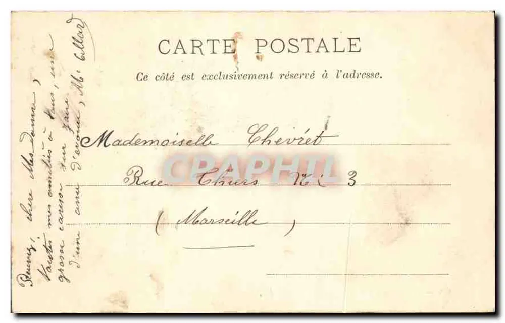 Les Pyrénées Illustrées — Paris — Palais d'Hiver — Les Tables de Jéu — n°436 - Verso