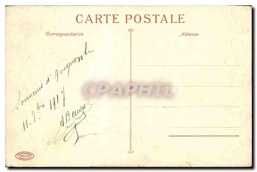 Avignon - Les Remparts St-Michel (XIIIe siècle) — édition n°10 - Verso