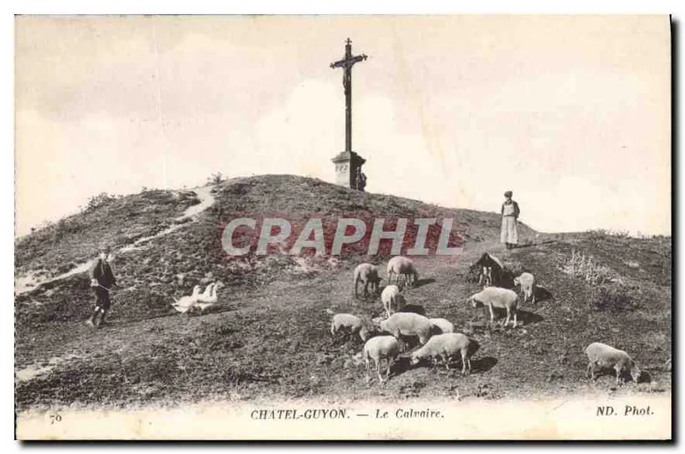 Châtel-Guyon — O Calvário — ND. Fot. - Frente