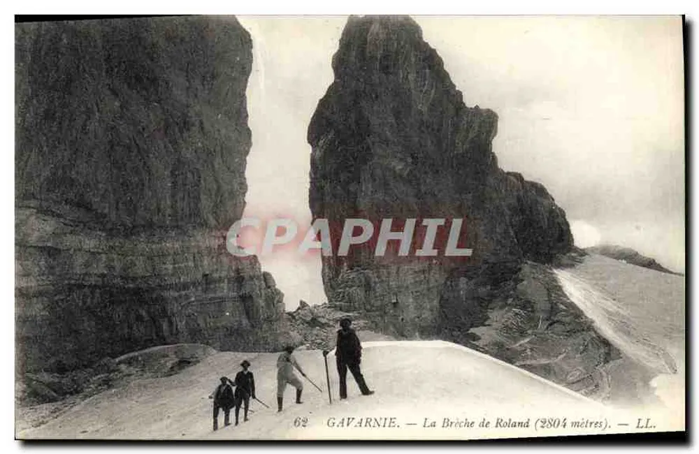 Gavarnie — A Brecha de Roland (2804 metros) — LL. - Frente
