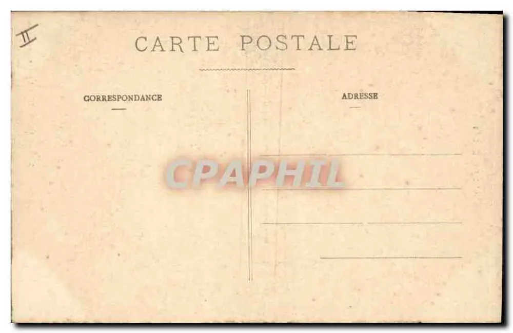 Gavarnie - Die Große Wasserfall von der Saradel-Treppe aus gesehen — Verlag: C. P. A. (Nr. 715) - Rückseite