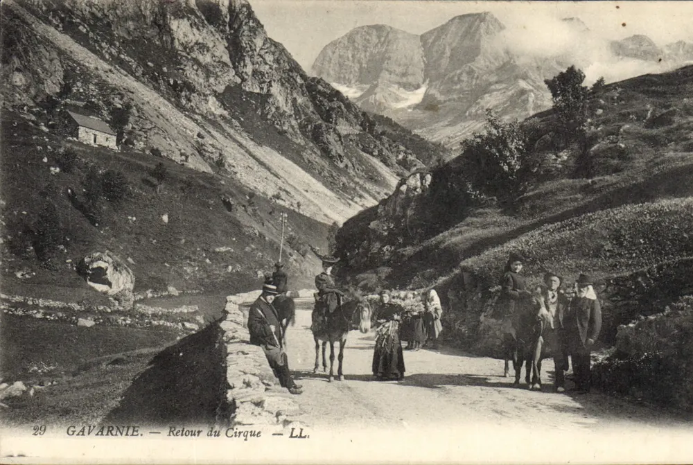 Gavarnie — Retorno do Circo — LL. - Frente