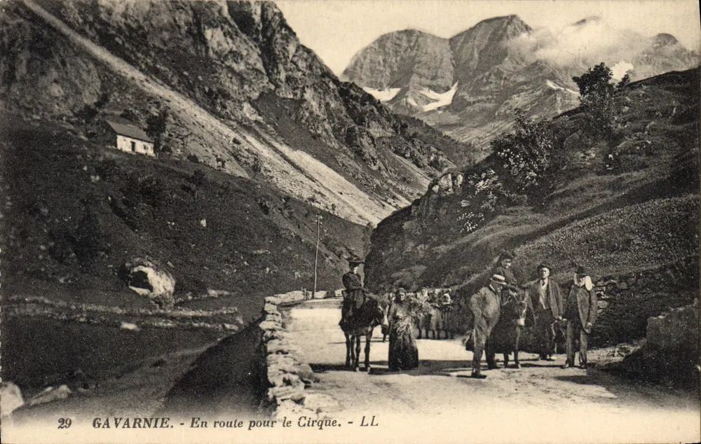 Gavarnie — Em direção ao Circo — LL - Frente
