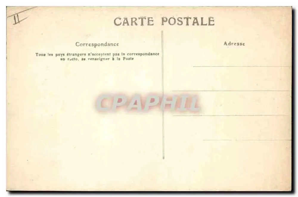 Os Pirineus — Gavarnie — O Caos — editor não identificado, n° de série 720 - Verso