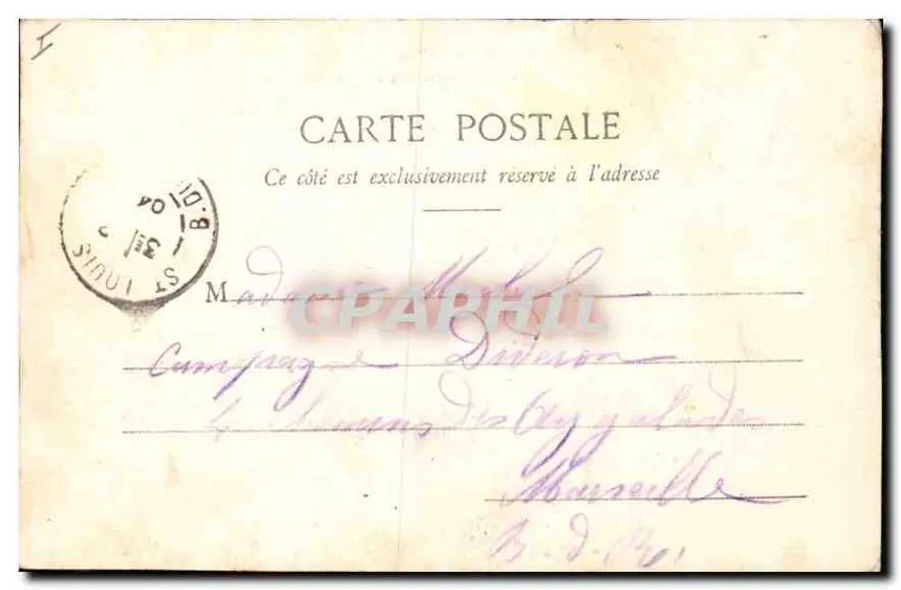 Les Hautes-Pyrénées — Der Cirque de Gavarnie (Gesamtansicht) — Cilens A. Trousset - Rückseite