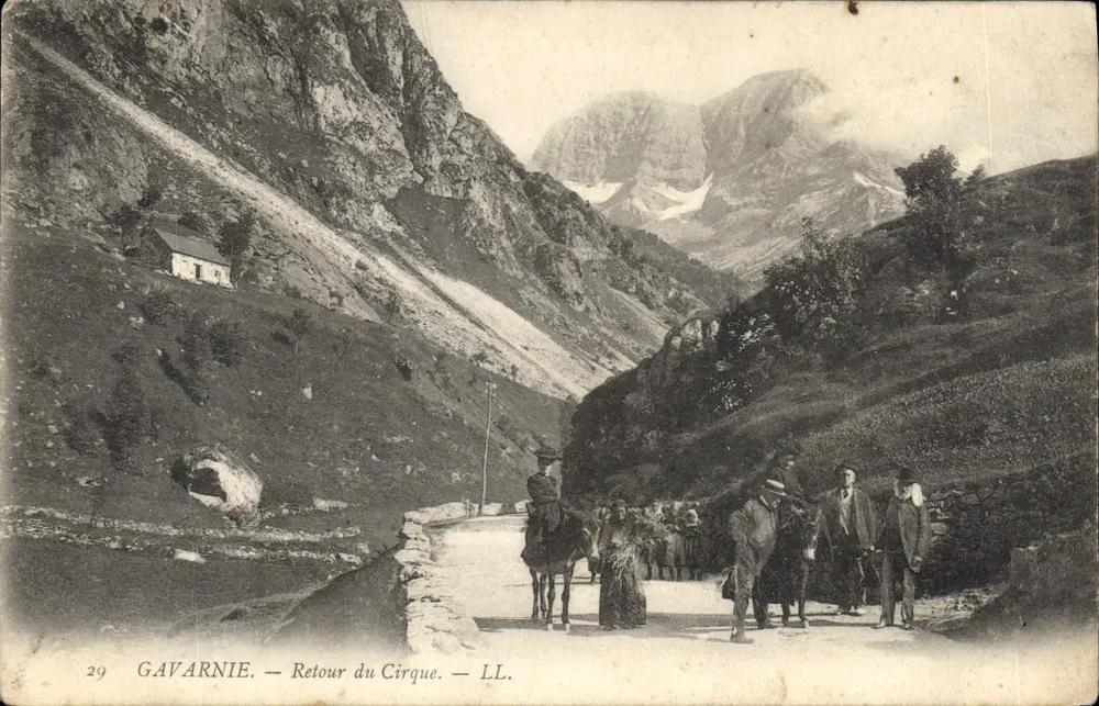 Gavarnie — Terugkeer van het Cirque — LL. — n°29 - Voorkant