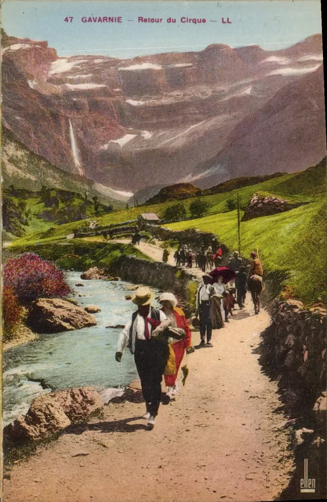 Gavarnie — Retorno do Circo — LL — Ellen - Frente