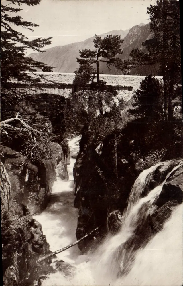 O Ponte da Espanha — Cauterets — Editor não visível - Frente